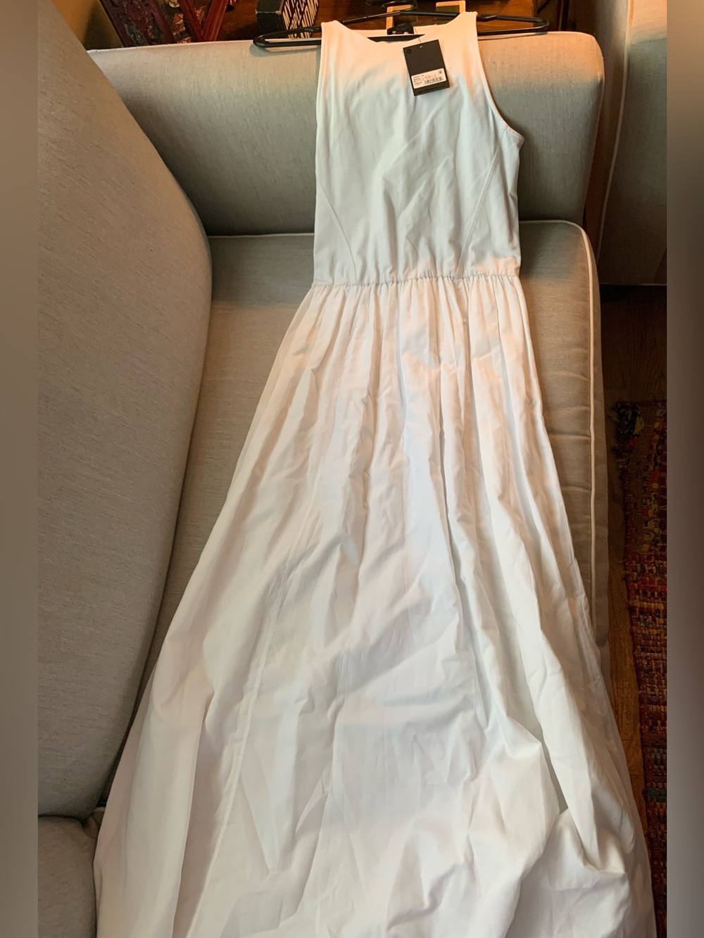 ATM Anthony Thomas Melillo White Sleeveless dress